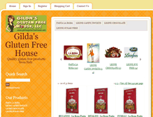 Tablet Screenshot of gildasglutenfreehouse.com